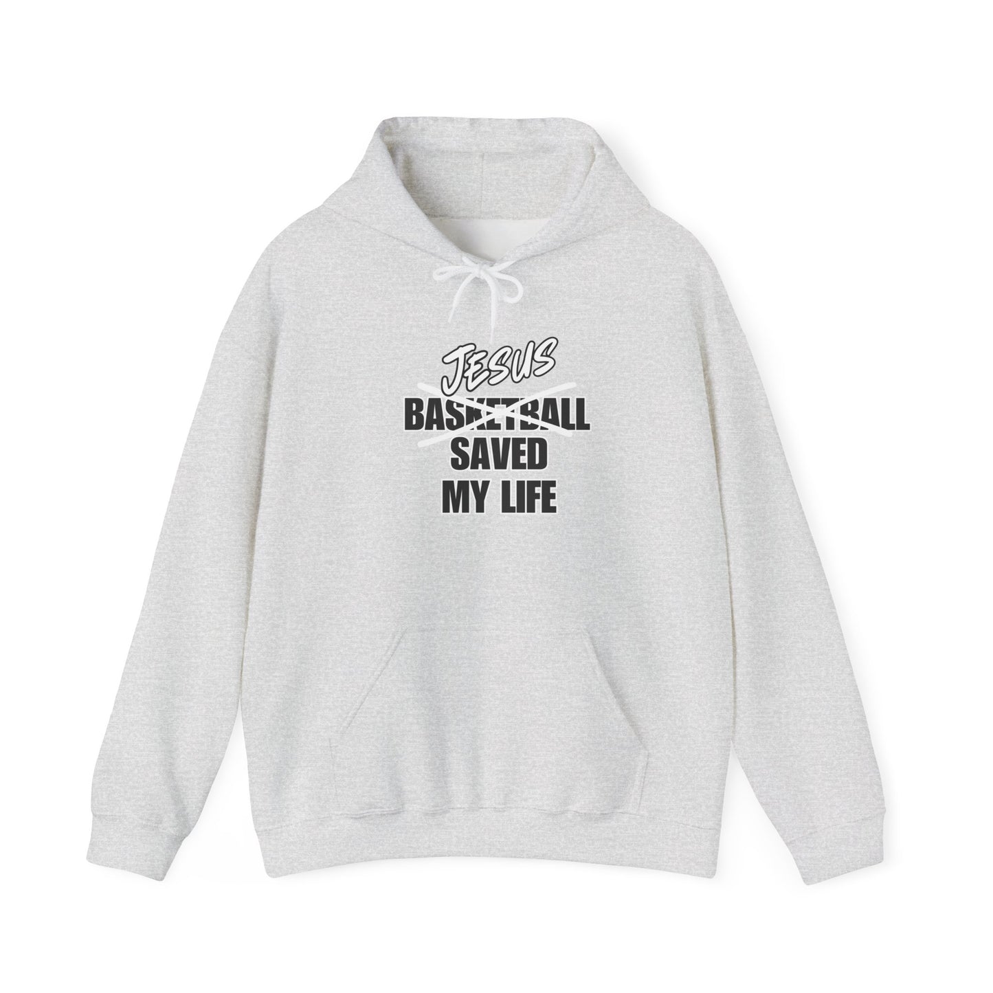 JSML Basketball- Bold Hoodie (black logo)
