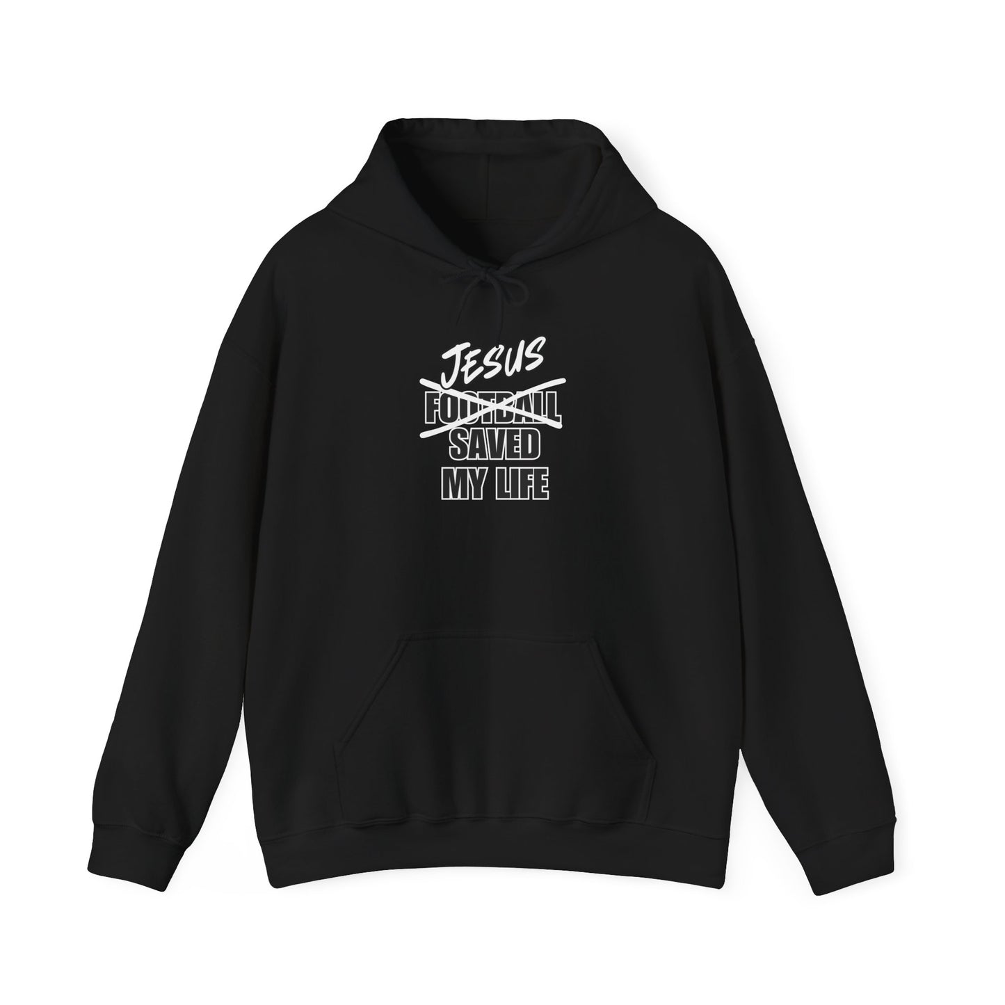 JSML Football- Bold Hoodie (black logo)