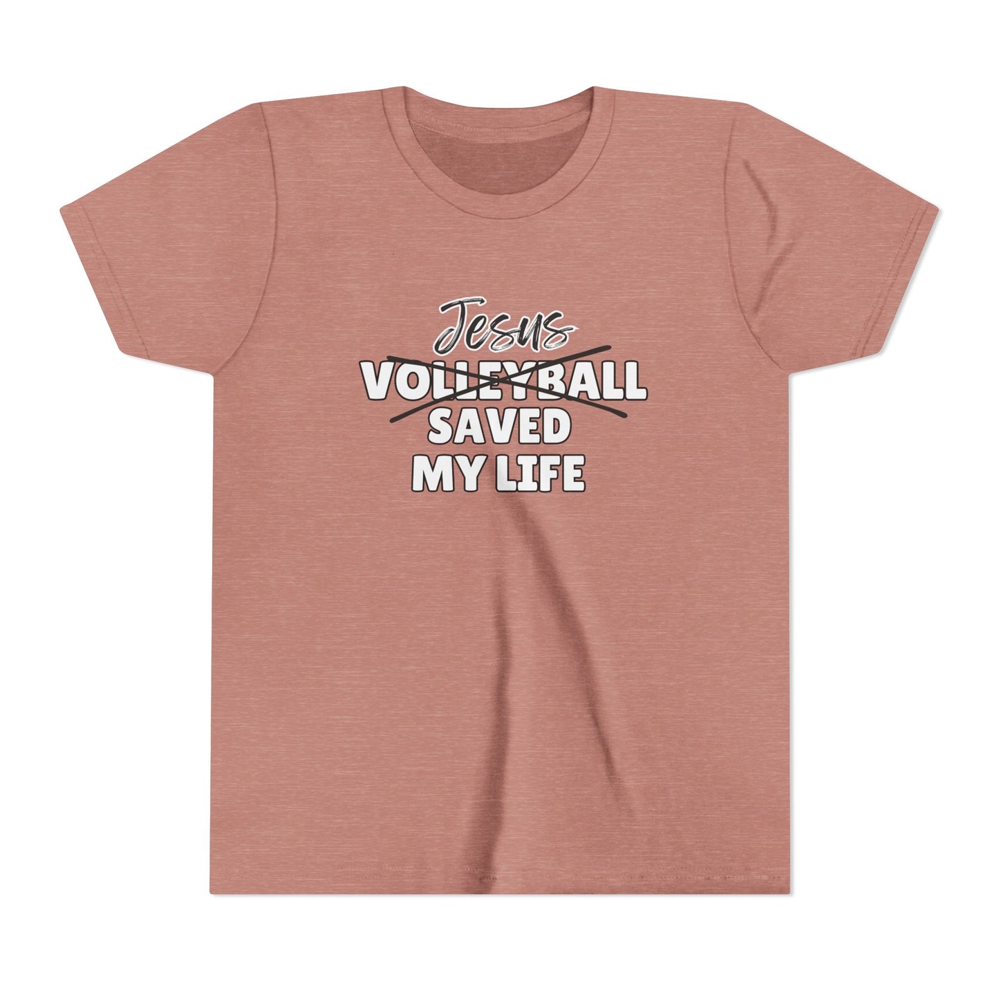 JSML Youth Volleyball- Cursive (white logo)