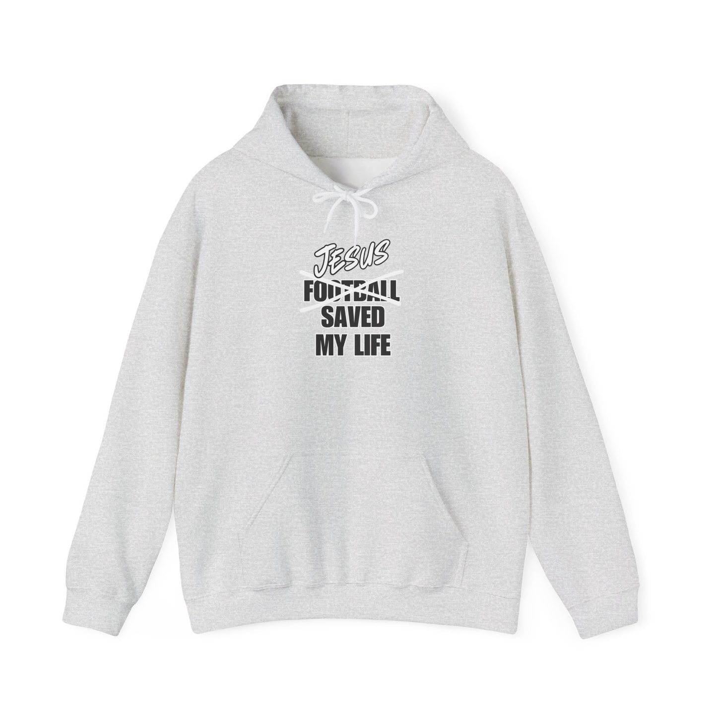 JSML Football- Bold Hoodie (black logo)