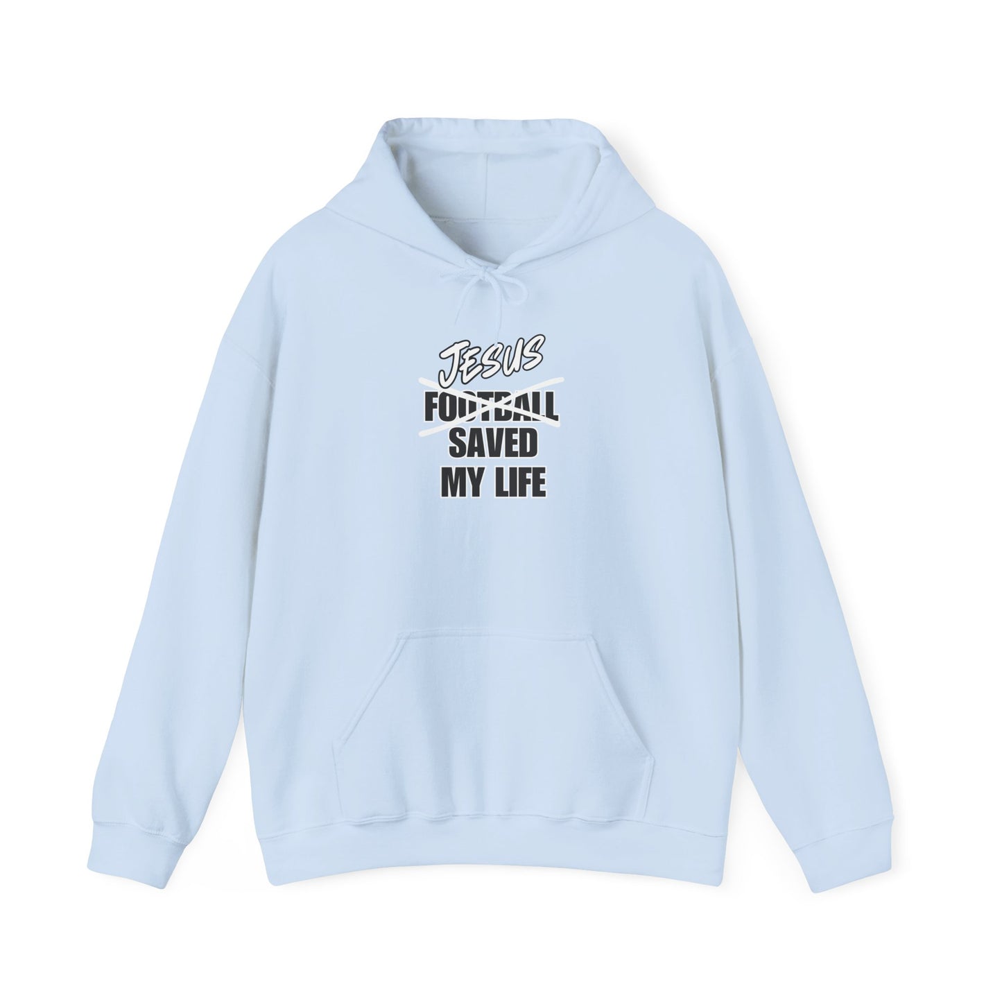 JSML Football- Bold Hoodie (black logo)