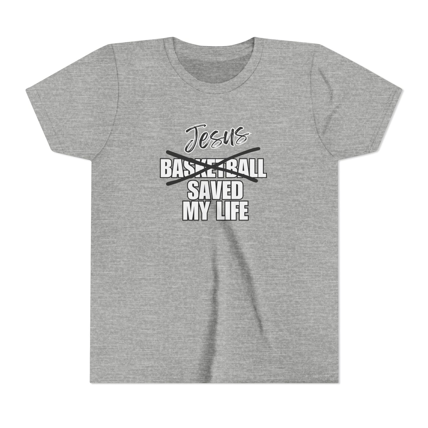 JSML Youth Basketball- Cursive (white logo)
