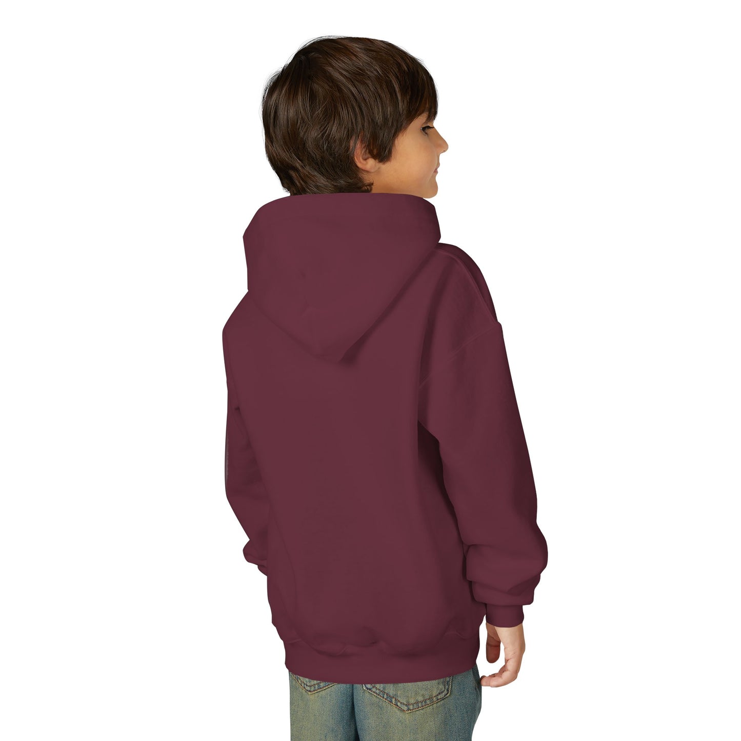 JSML Youth Cheer hoodie- Cursive (white logo)