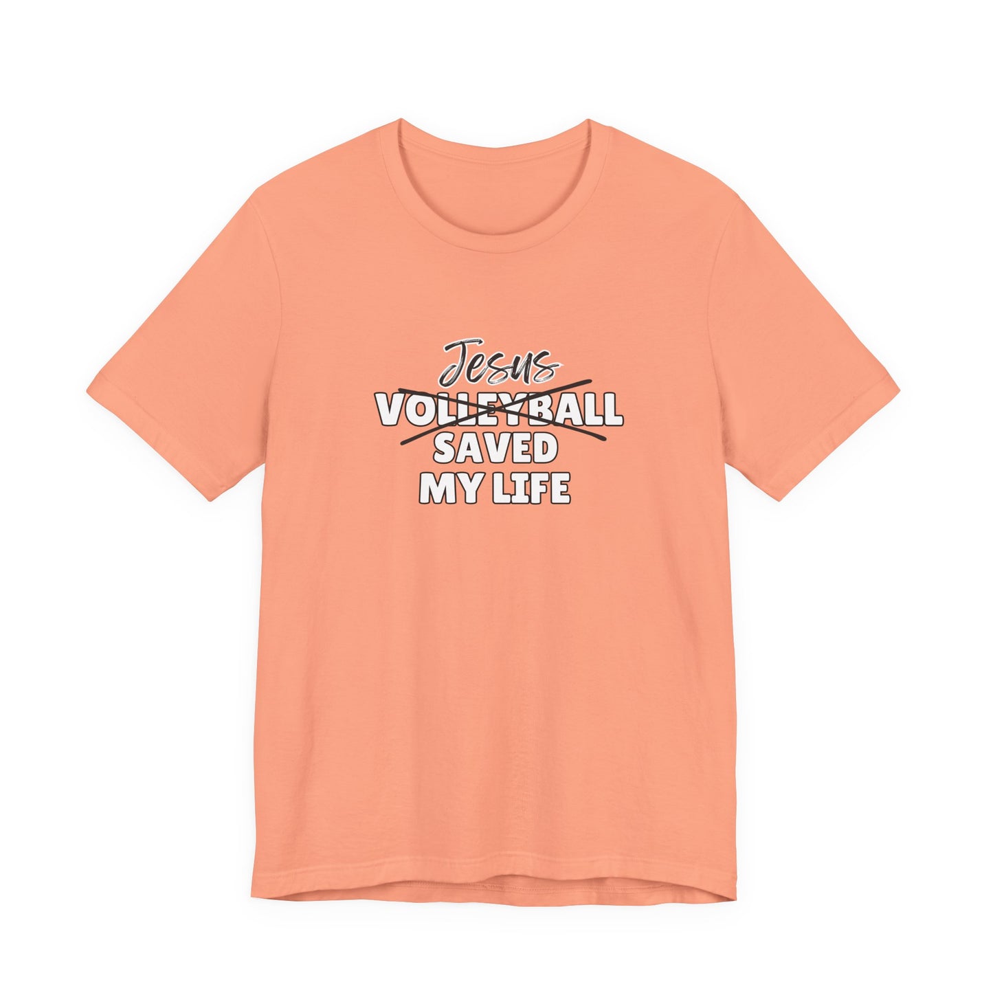 JSML Volleyball- cursive (white logo)