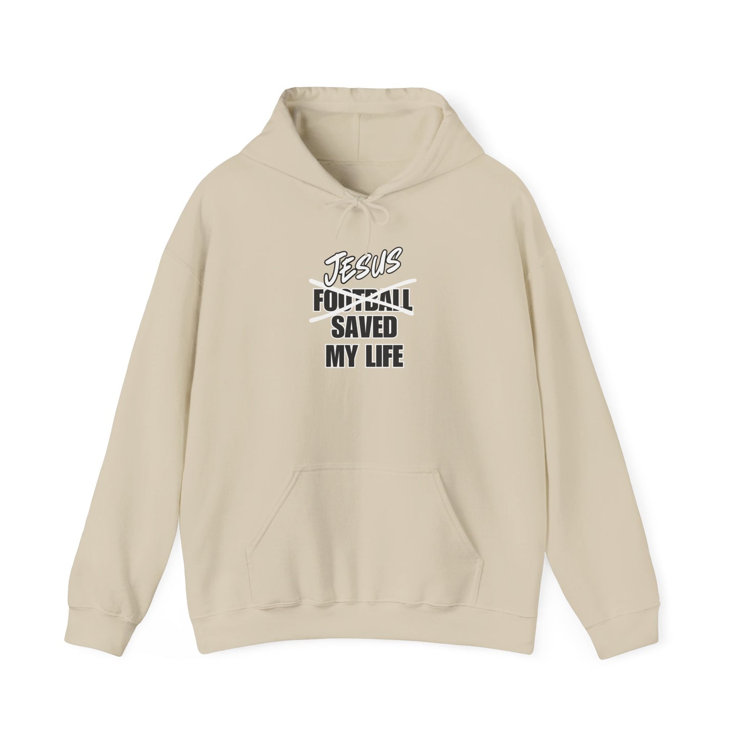 JSML Football- Bold Hoodie (black logo)