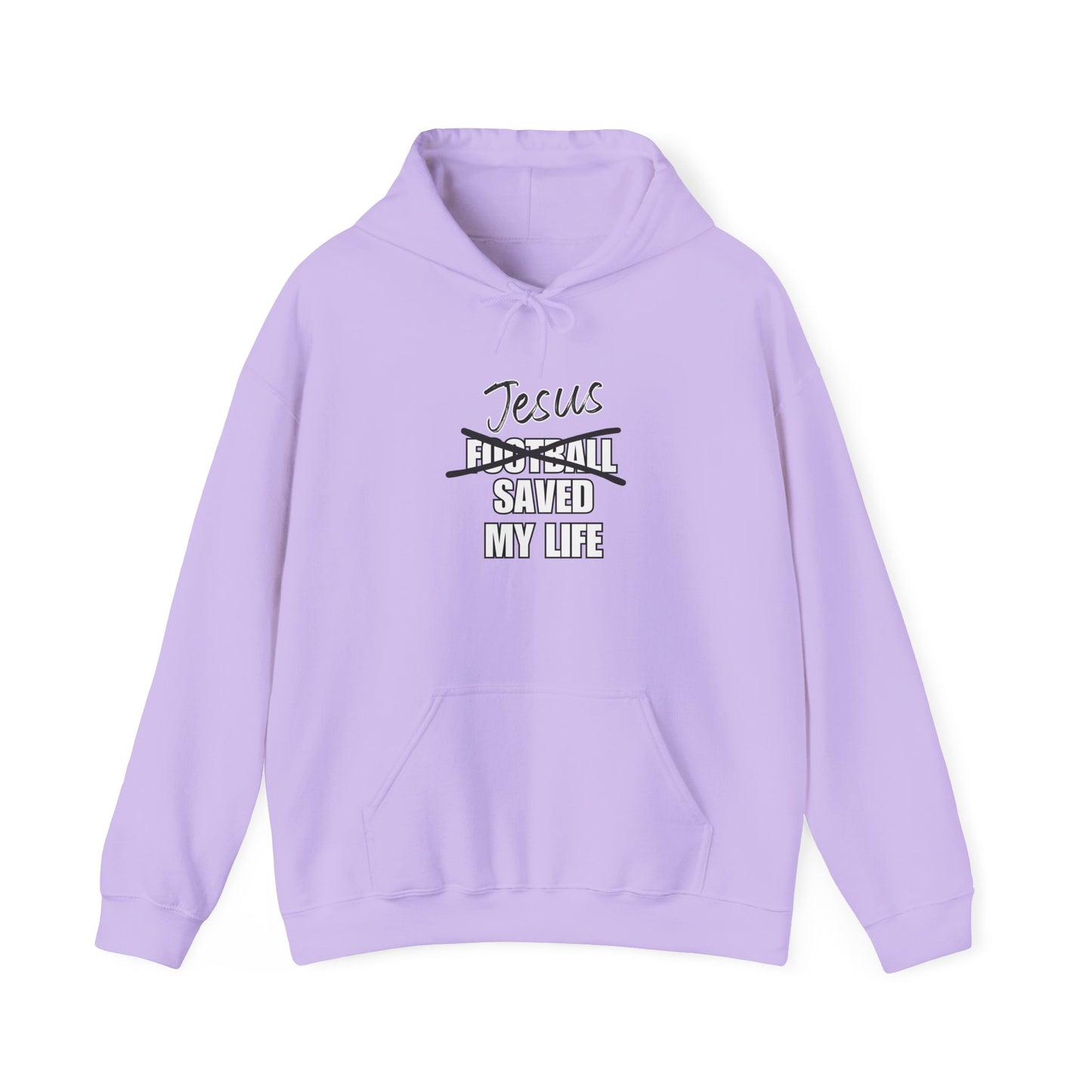 JSML Football- Cursive Hoodie (white logo)