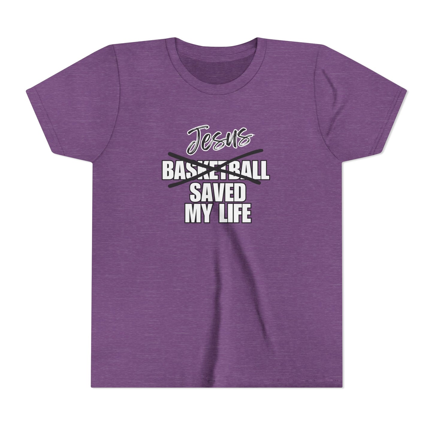 JSML Youth Basketball- Cursive (white logo)
