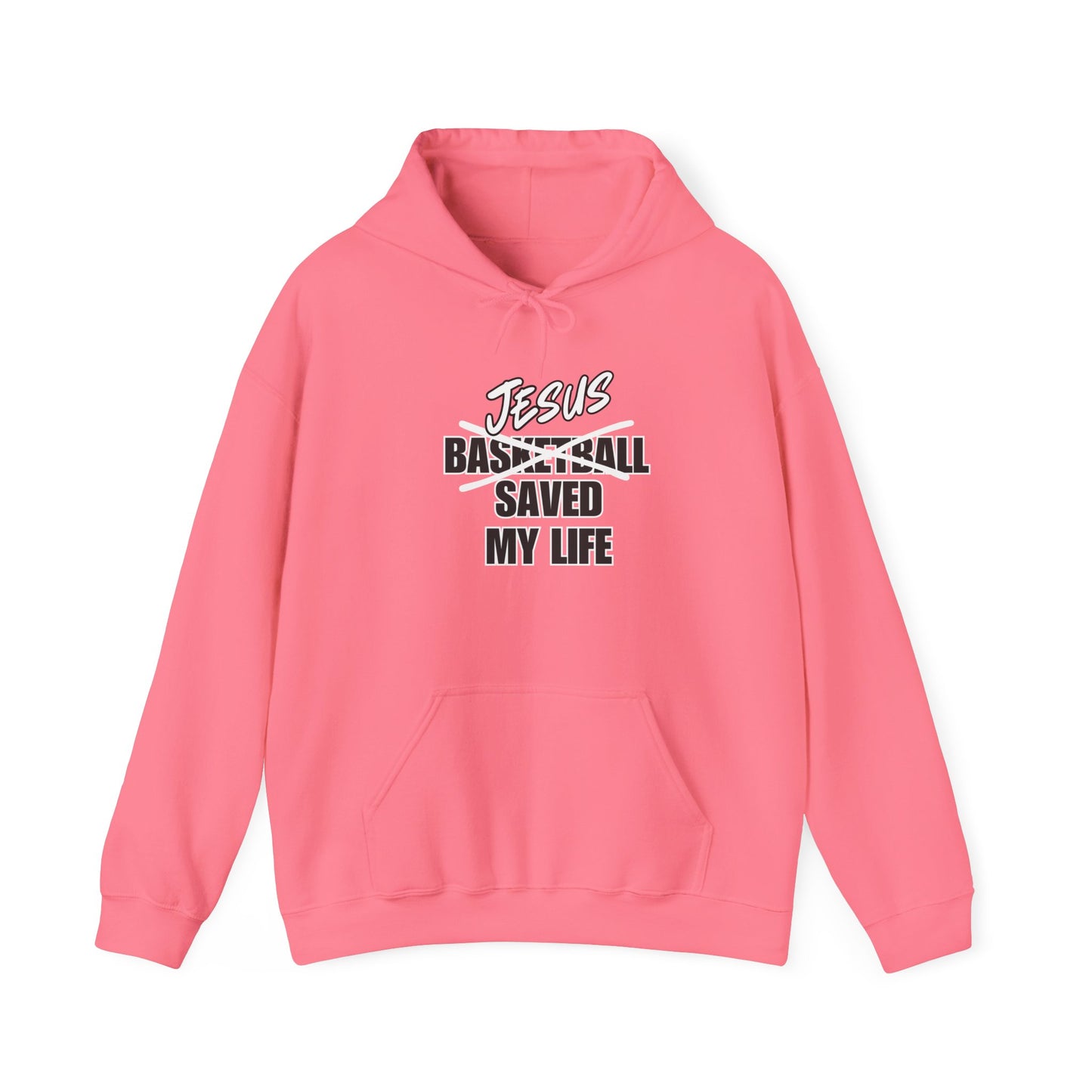 JSML Basketball- Bold Hoodie (black logo)