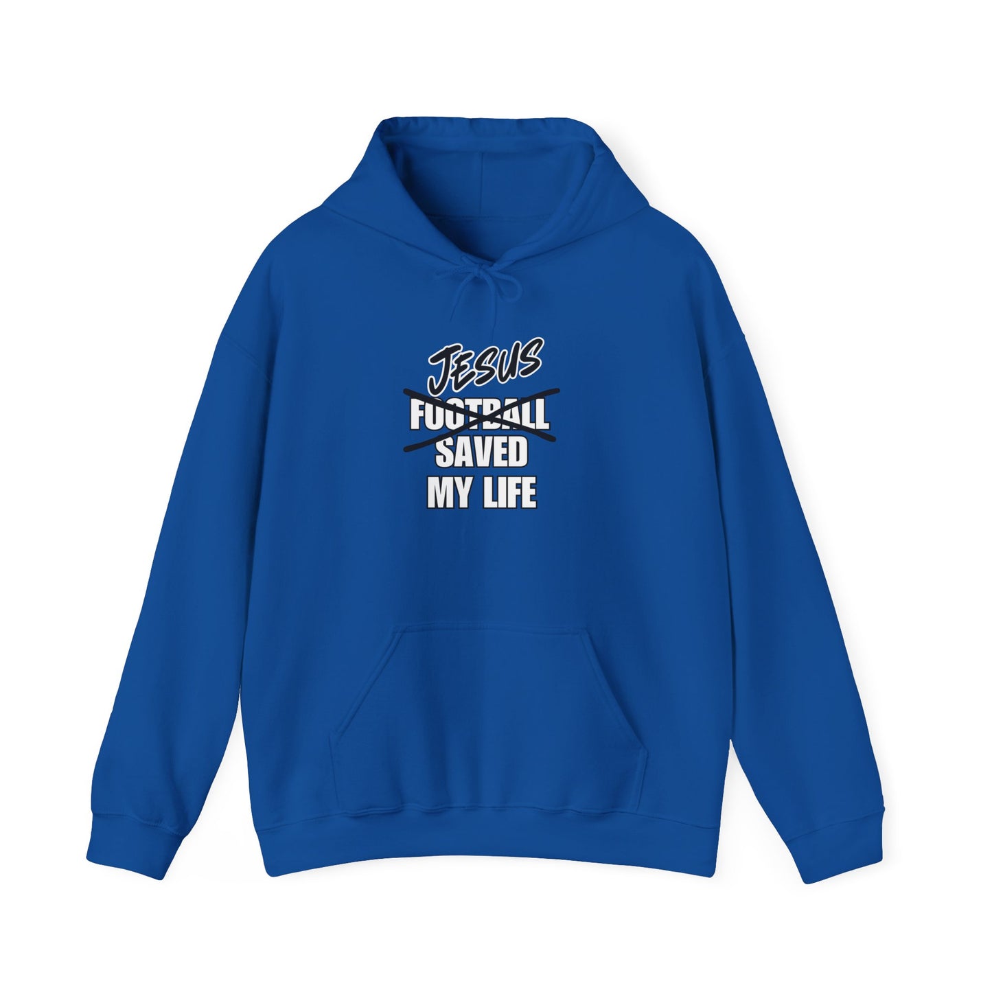 JSML Football- Bold Hoodie (white logo)