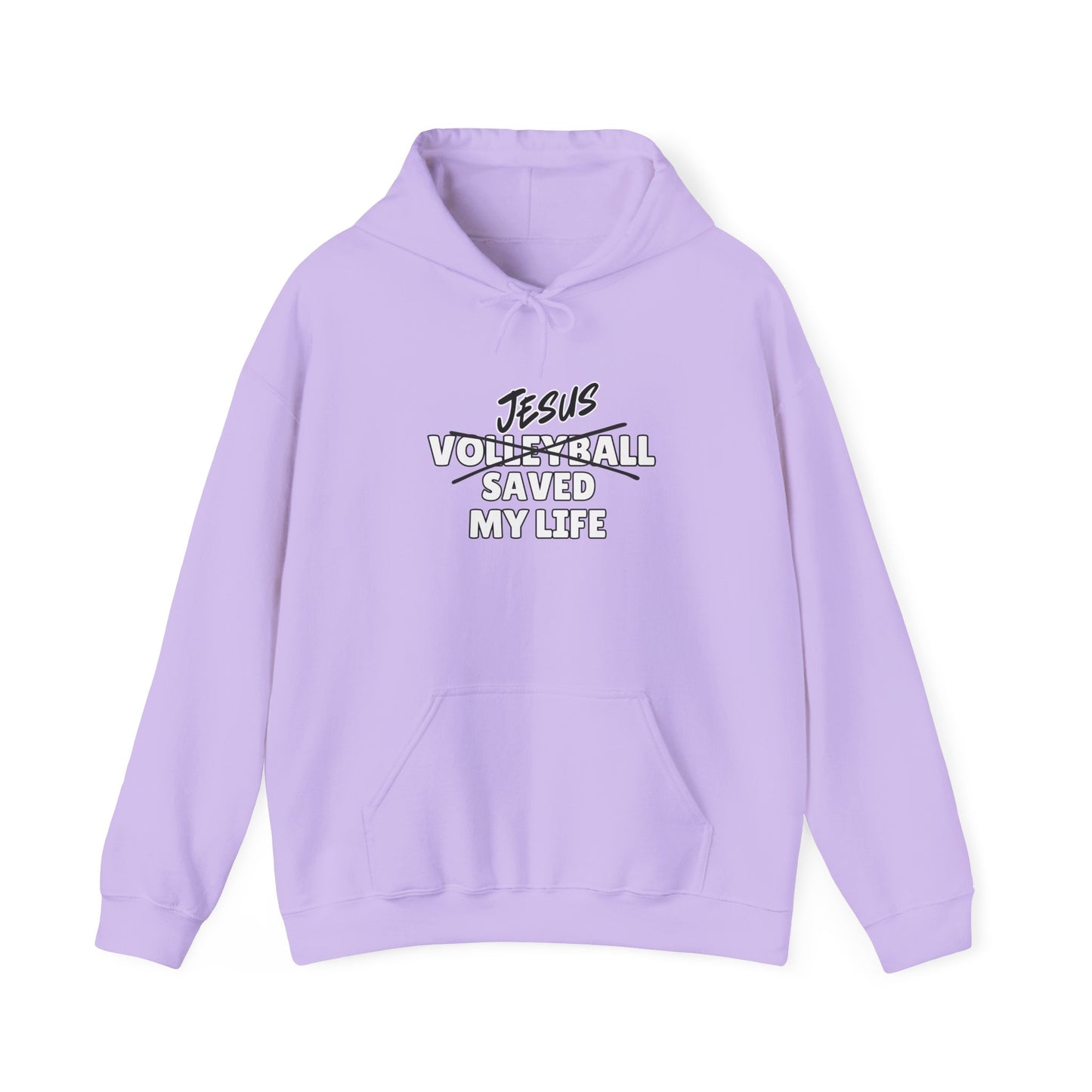 JSML Volleyball- Bold Hoodie (white logo)