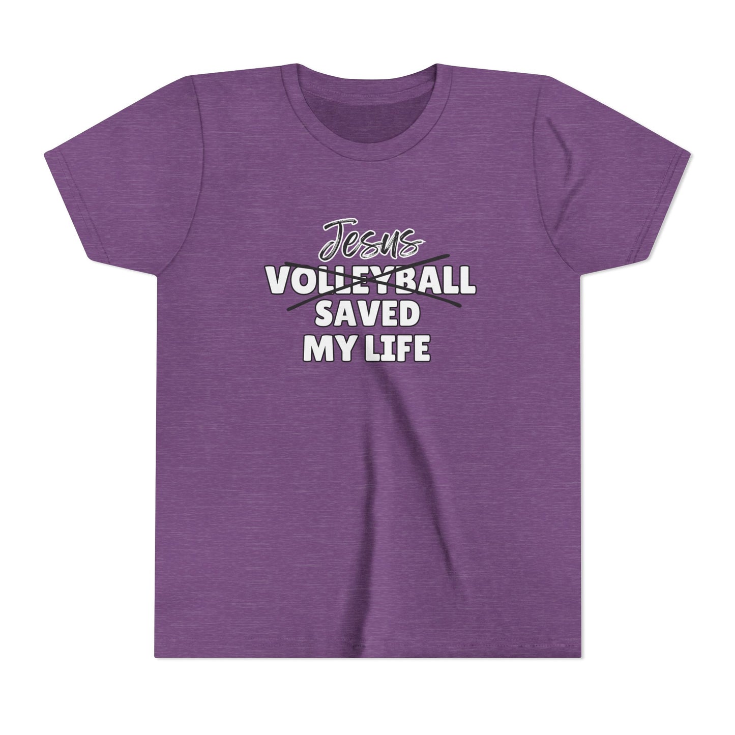 JSML Youth Volleyball- Cursive (white logo)