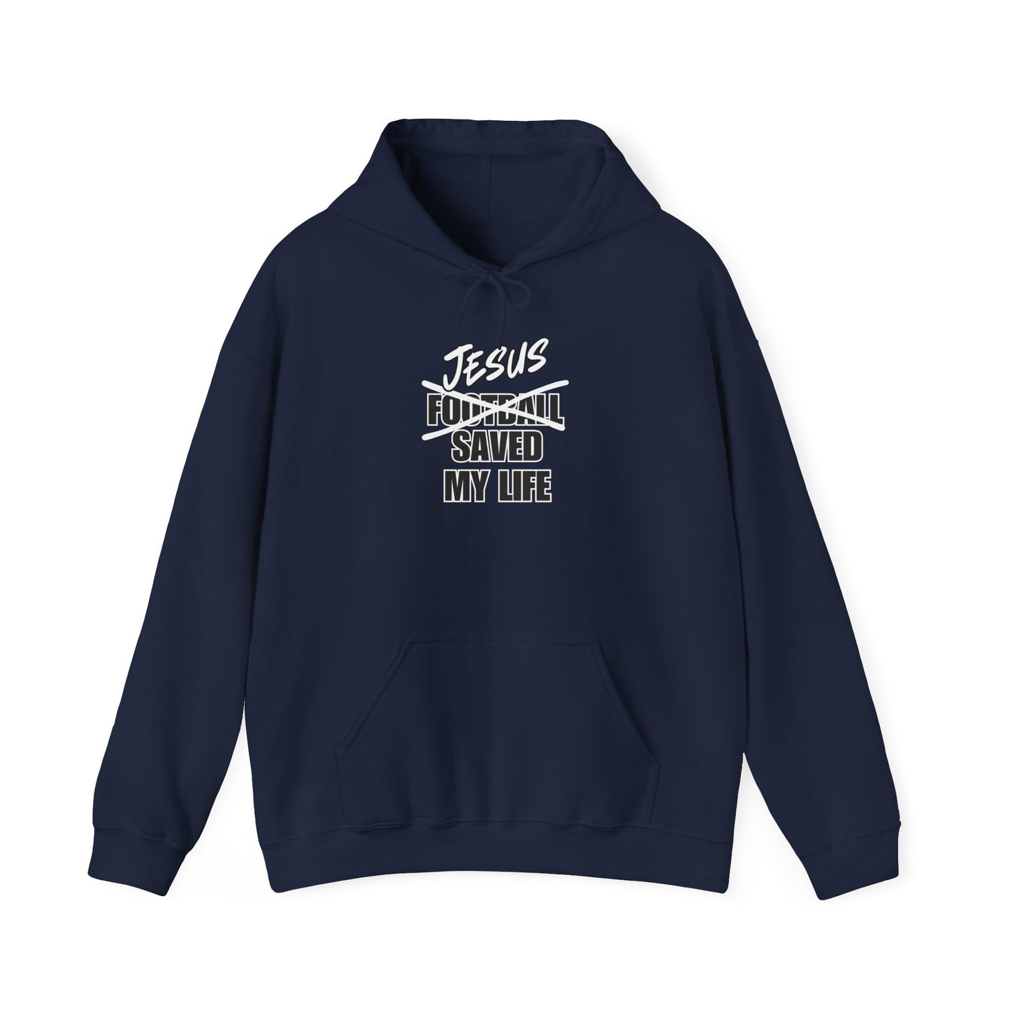 JSML Football- Bold Hoodie (black logo)