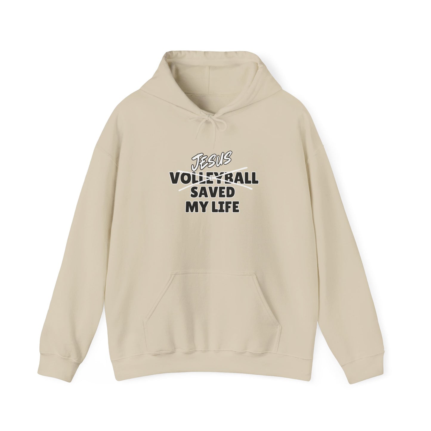 JSML Volleyball- Bold Hoodie (black logo)