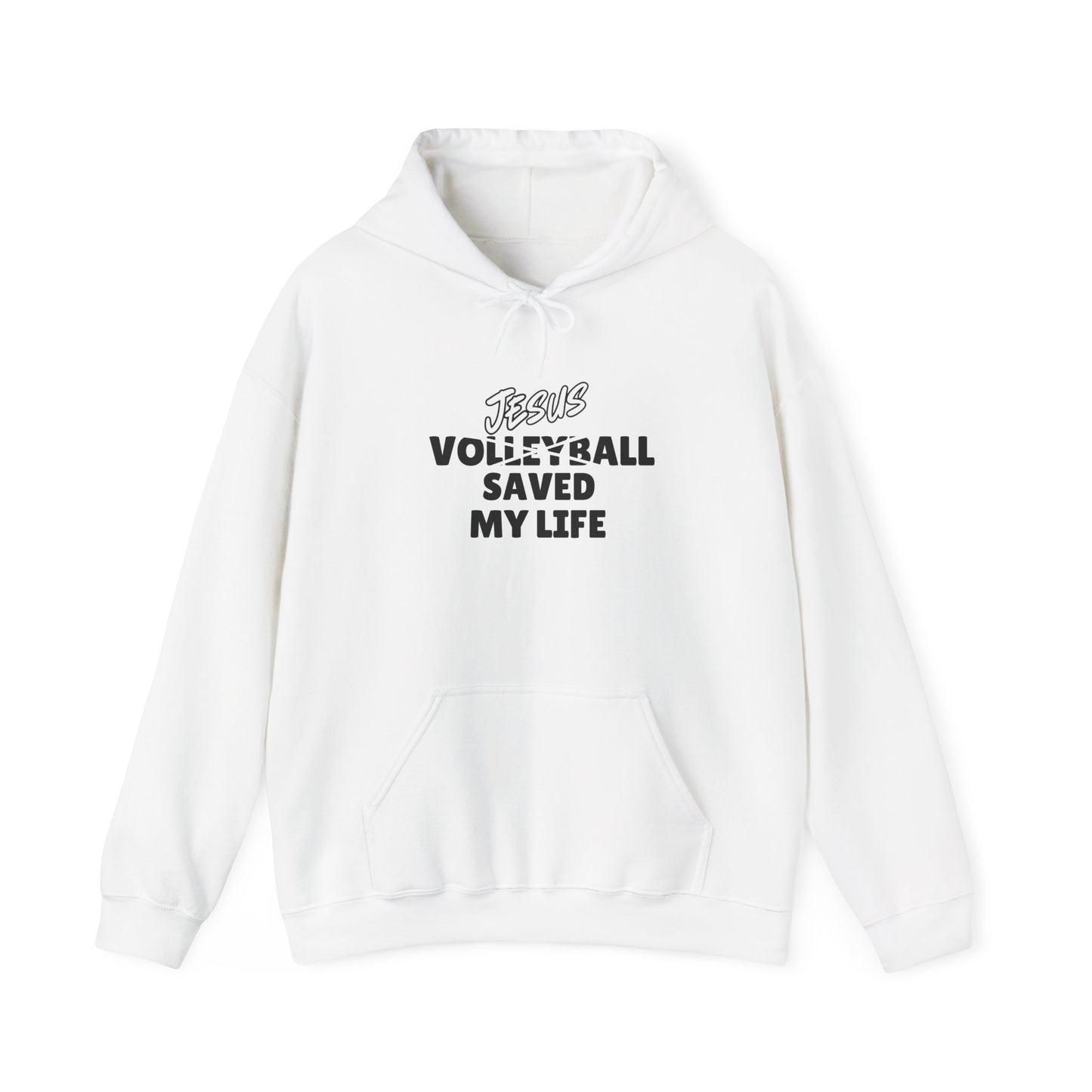 JSML Volleyball- Bold Hoodie (black logo)
