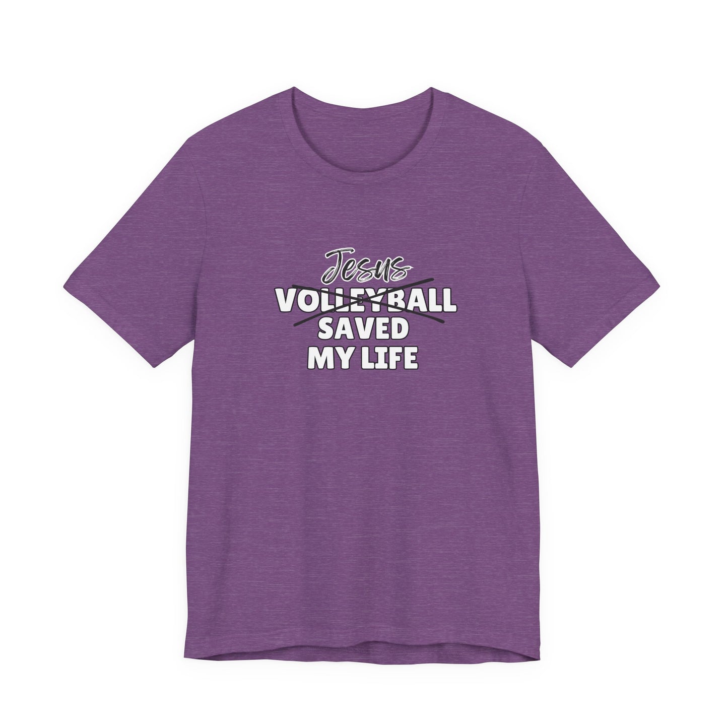 JSML Volleyball- cursive (white logo)