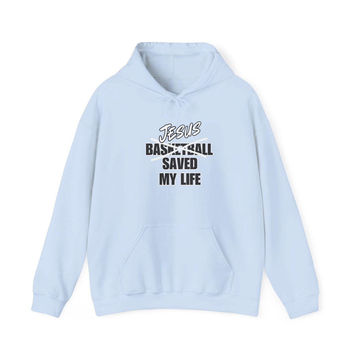 JSML Basketball- Bold Hoodie (black logo)