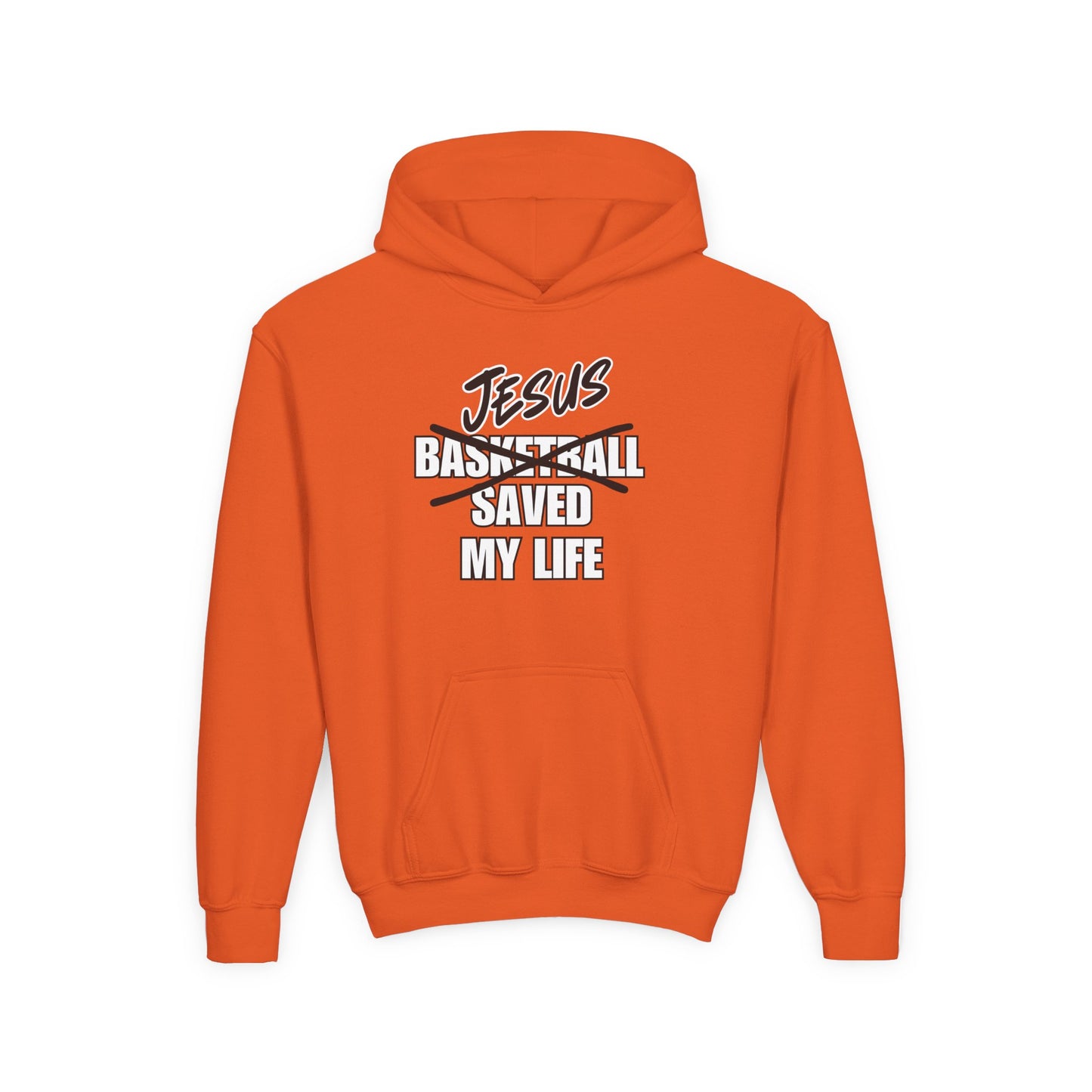 JSML Youth Basketball hoodie- Bold (white logo)