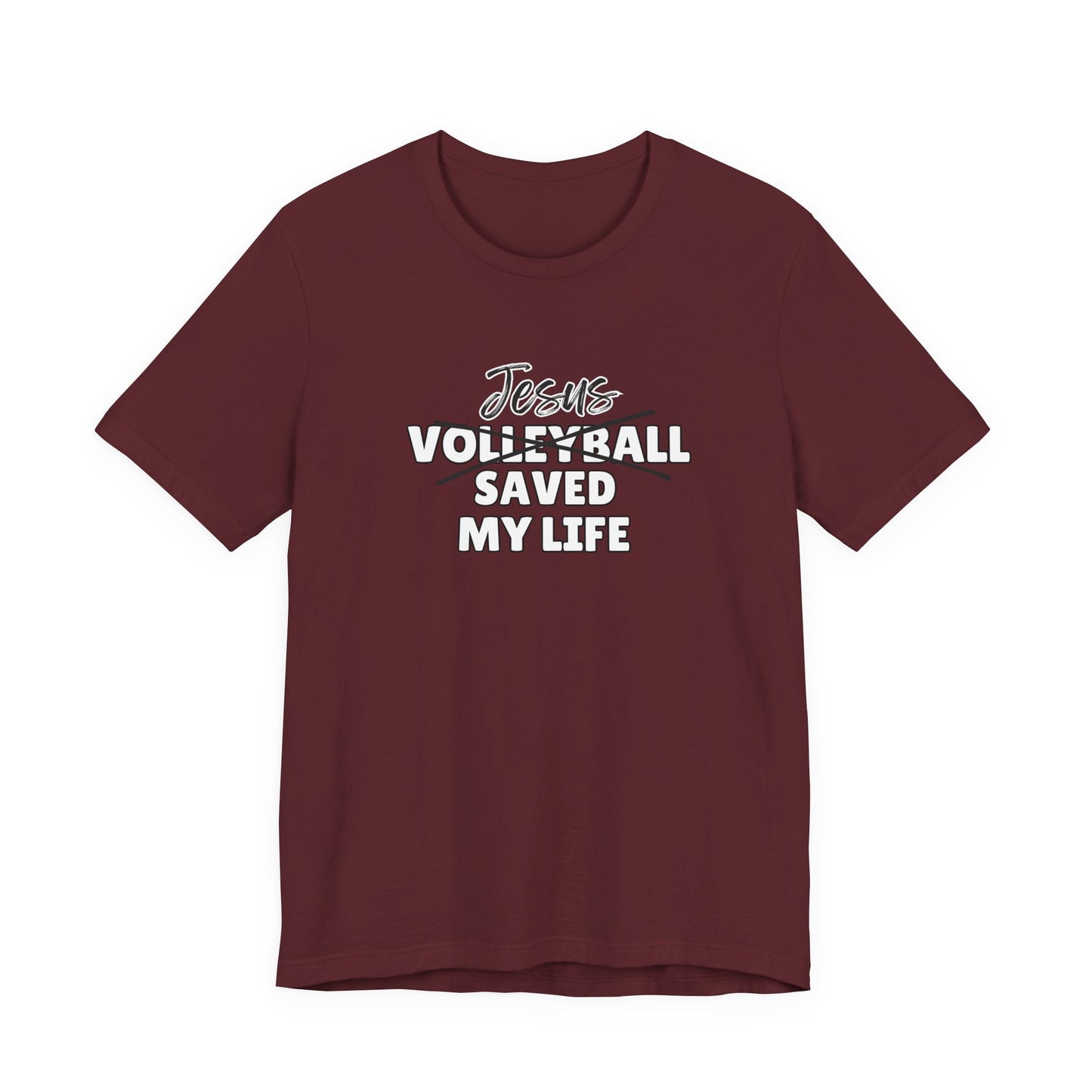 JSML Volleyball- cursive (white logo)