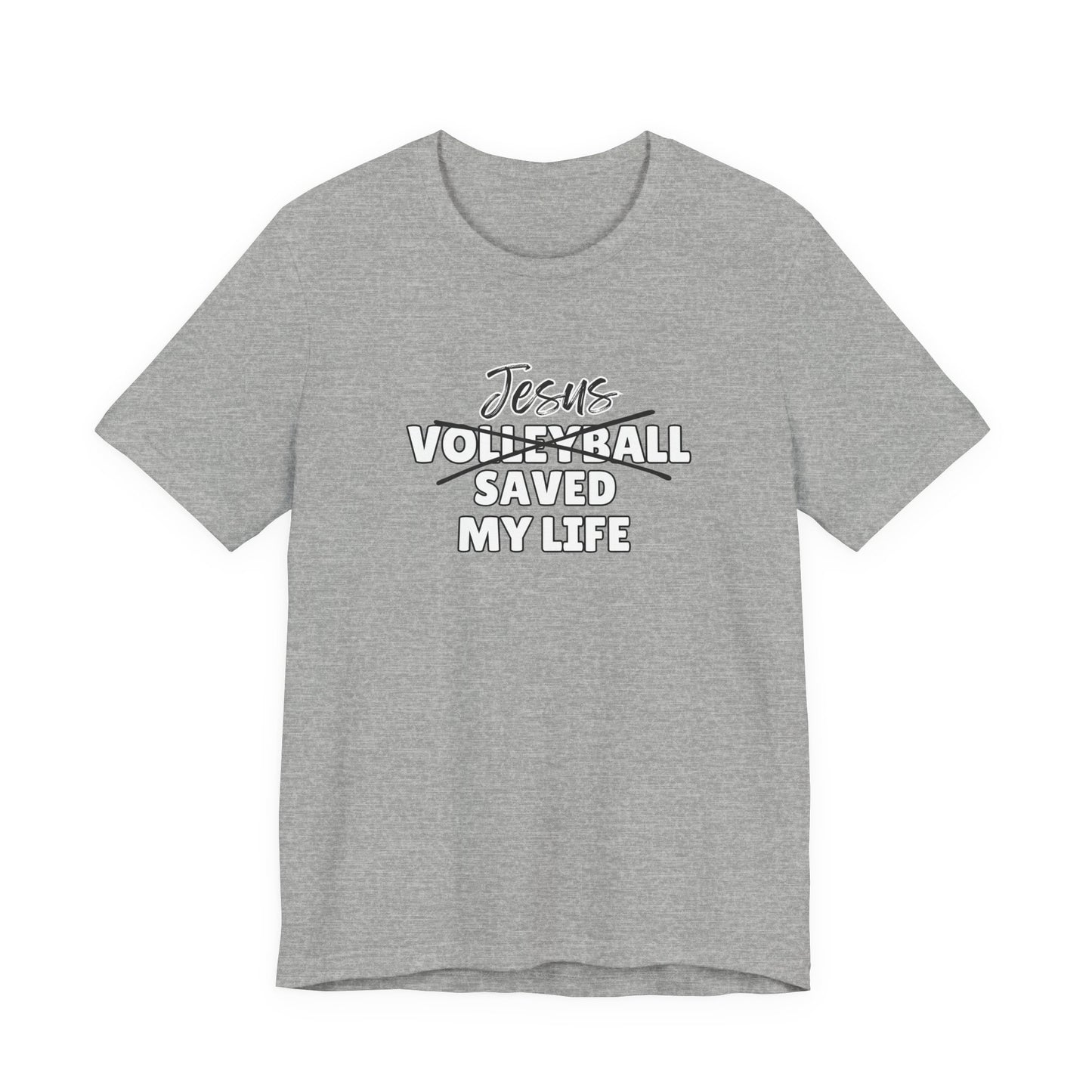 JSML Volleyball- cursive (white logo)