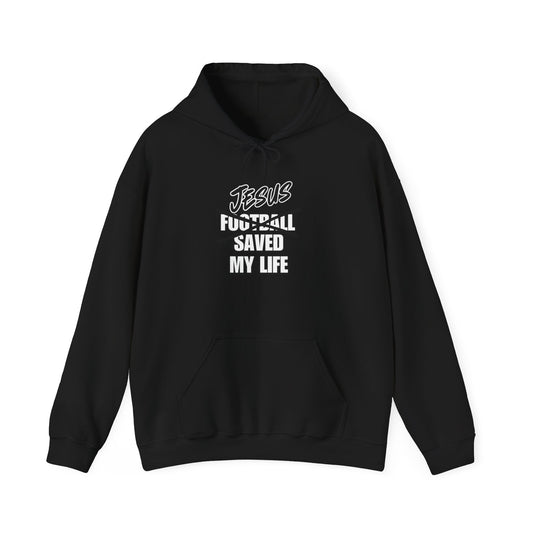 JSML Football- Bold Hoodie (white logo)