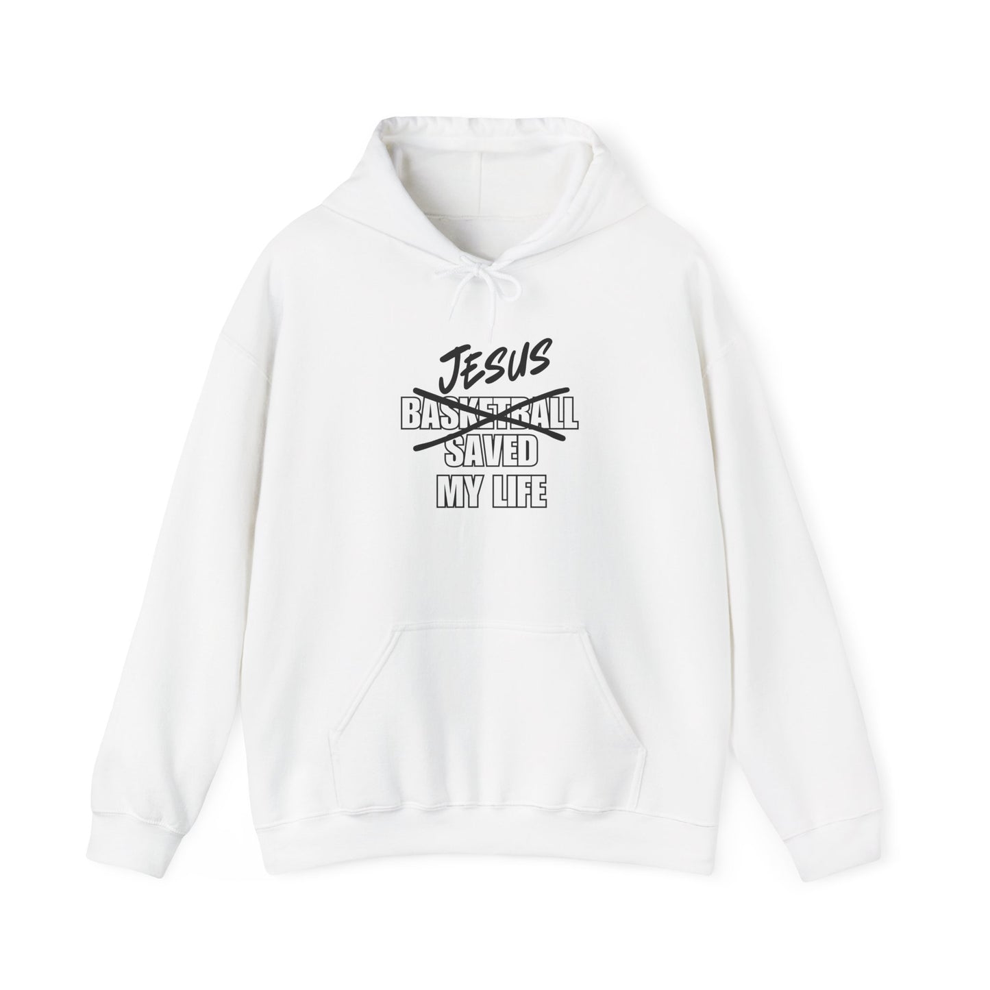 JSML Basketball- Bold Hoodie (white logo)