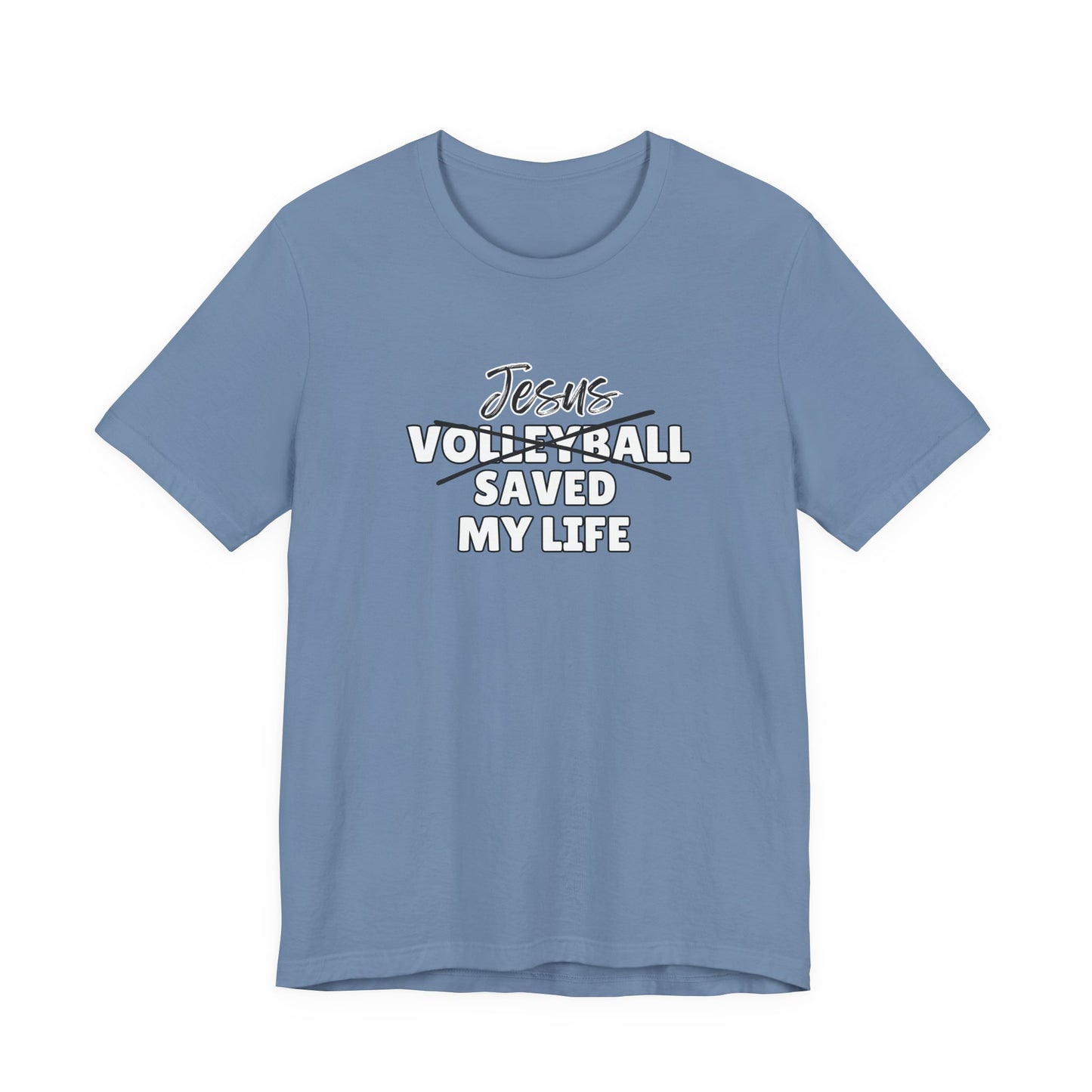 JSML Volleyball- cursive (white logo)