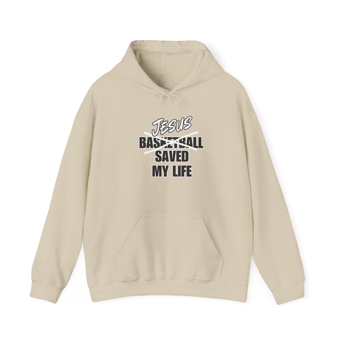 JSML Basketball- Bold Hoodie (black logo)