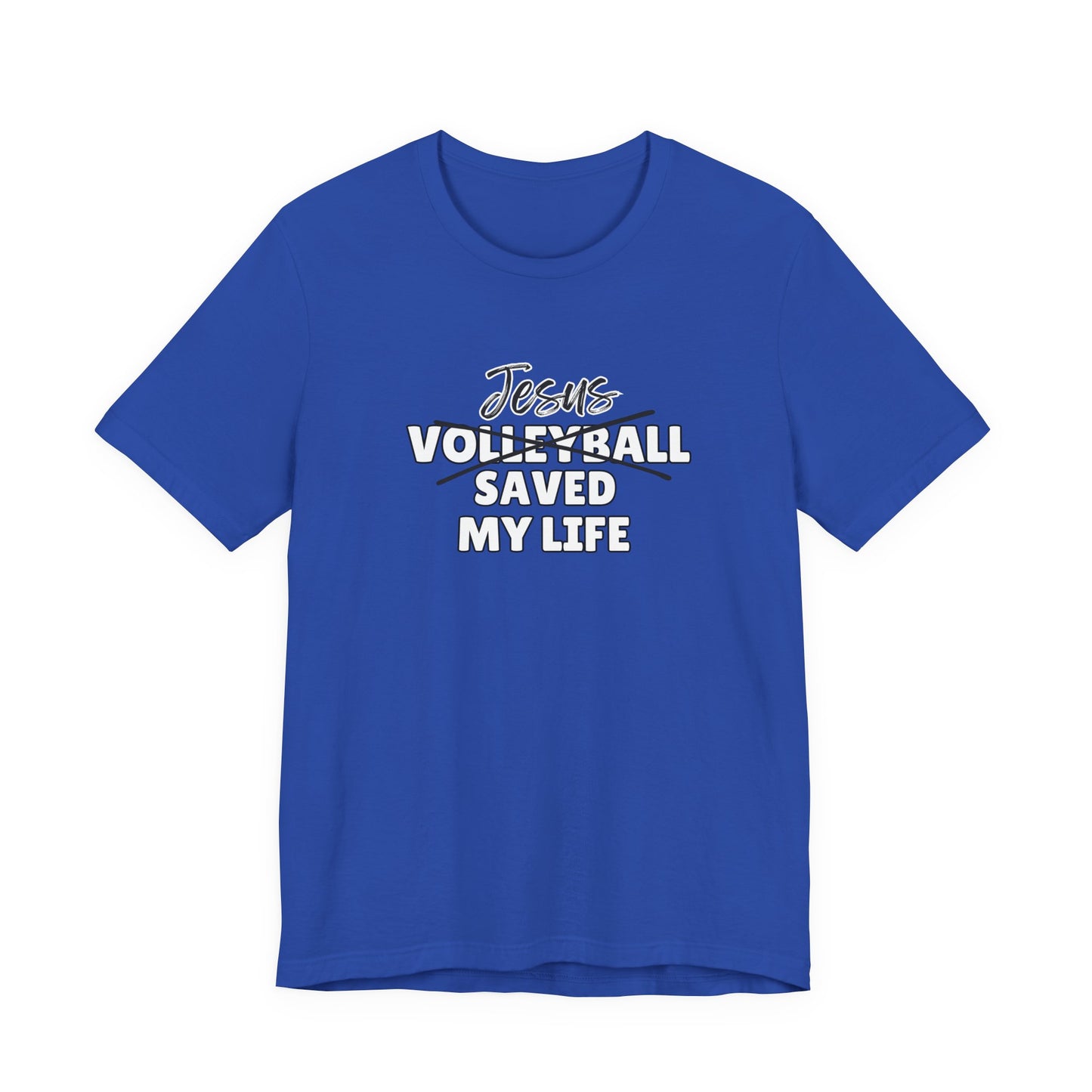 JSML Volleyball- cursive (white logo)