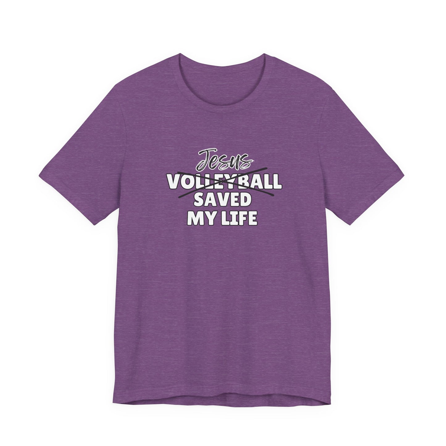 JSML Volleyball- cursive (white logo)