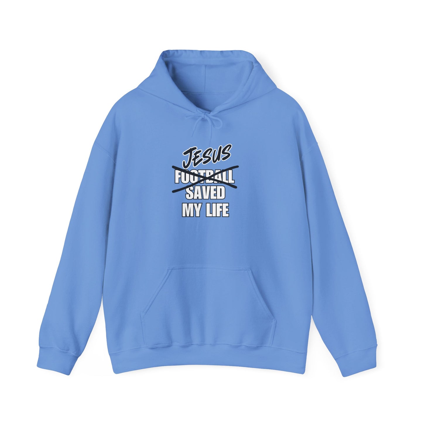 JSML Football- Bold Hoodie (white logo)