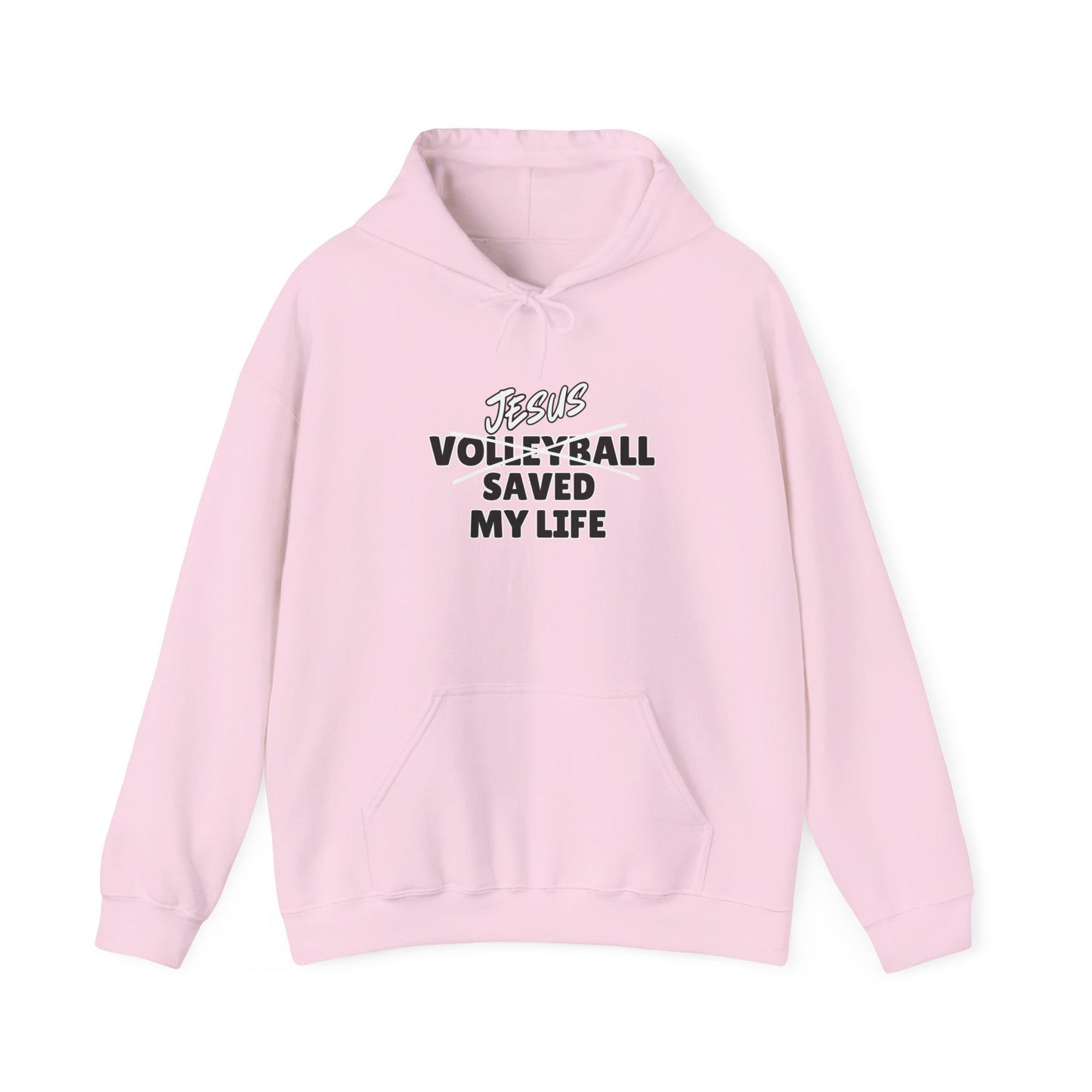 JSML Volleyball- Bold Hoodie (black logo)
