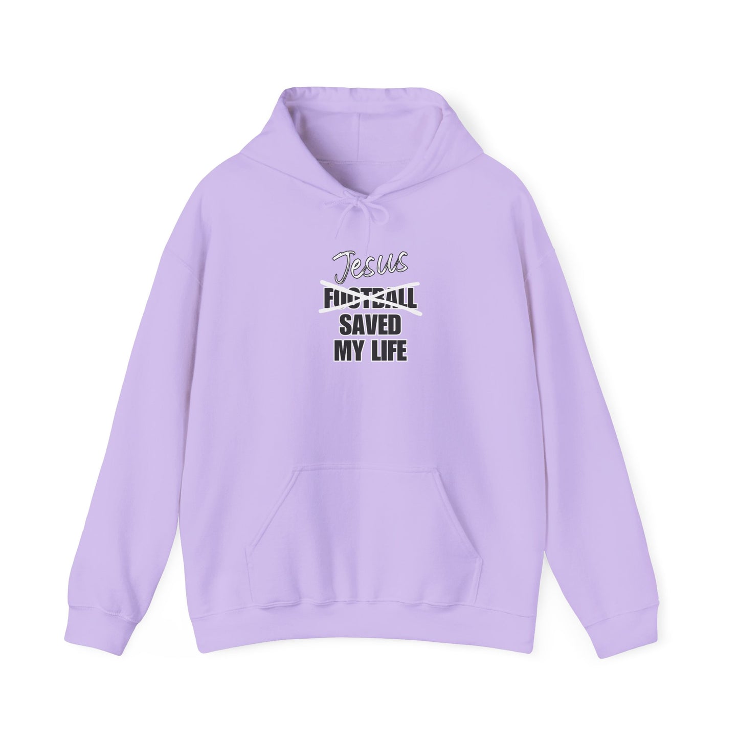 JSML Football- Cursive Hoodie (black logo)