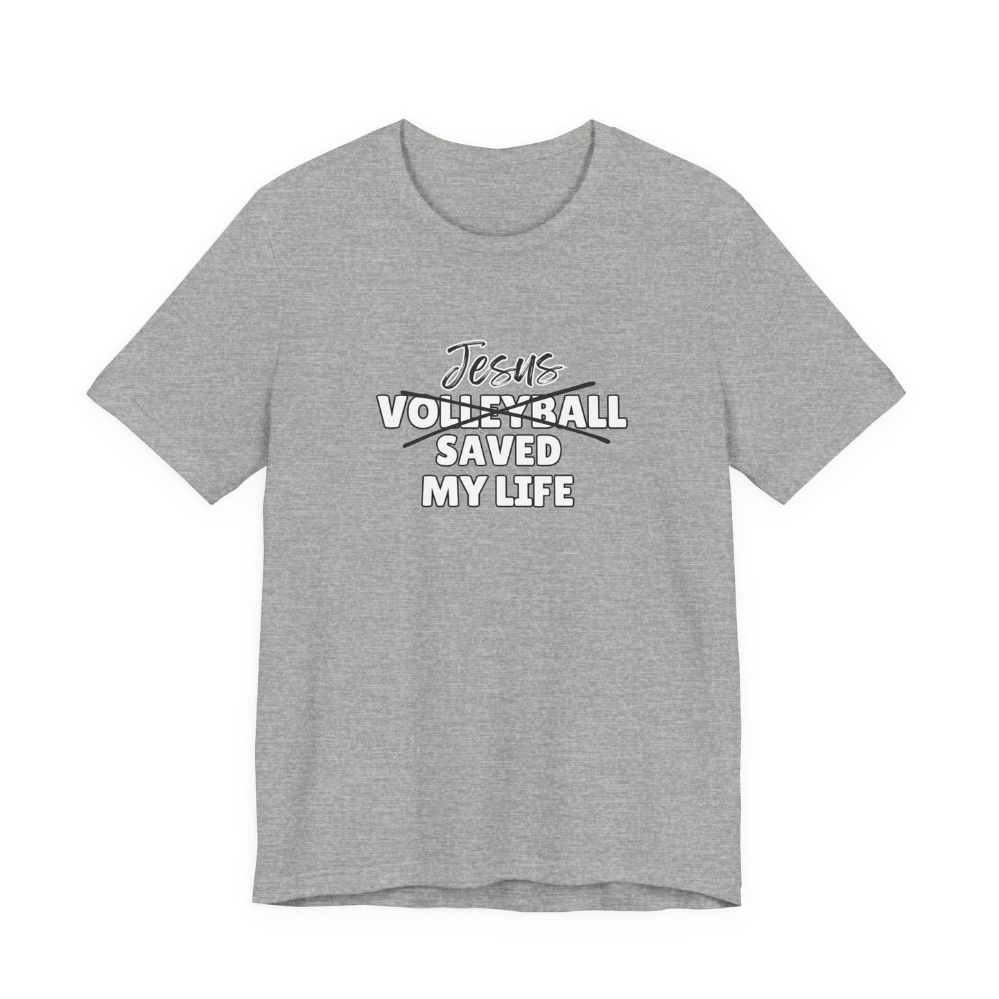 JSML Volleyball- cursive (white logo)
