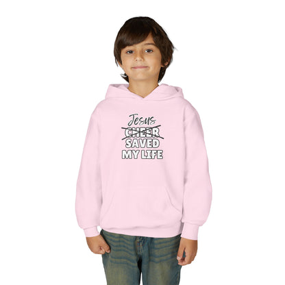 JSML Youth Cheer hoodie- Cursive (white logo)