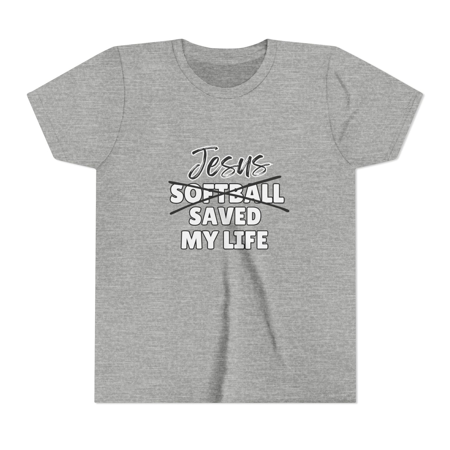 JSML Youth Softball- Cursive (white logo)