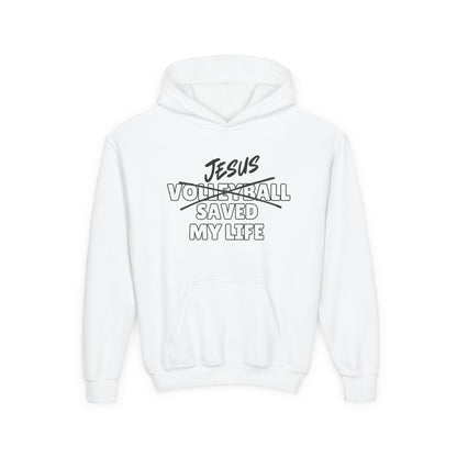 JSML Youth Volleyball hoodie- Bold (white logo)