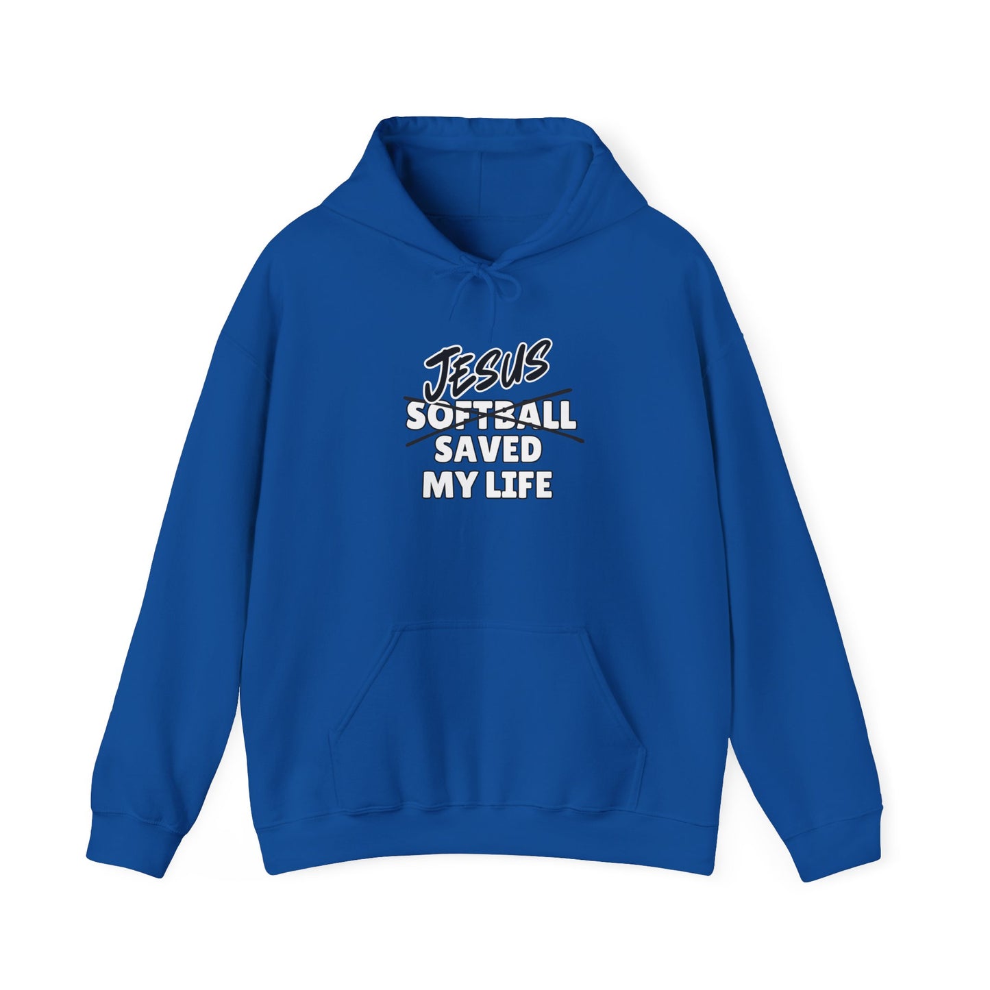 JSML Softball- Bold Hoodie (white logo)