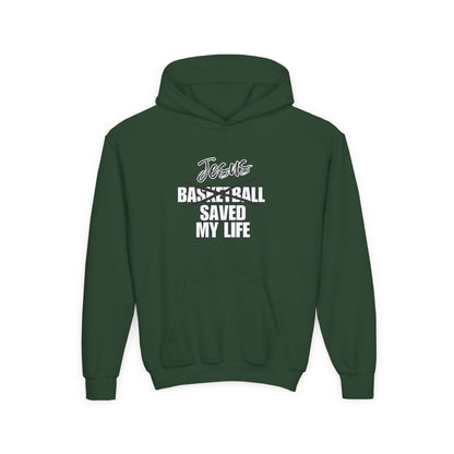 JSML Youth Basketball hoodie- Cursive (white logo)