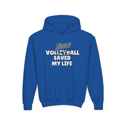 JSML Youth Volleyball hoodie- Bold (white logo)