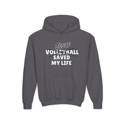 JSML Youth Volleyball hoodie- Bold (white logo)