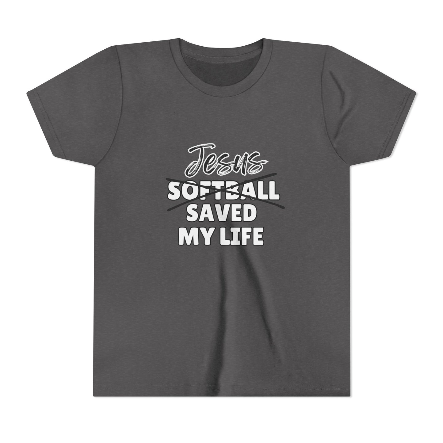 JSML Youth Softball- Cursive (white logo)