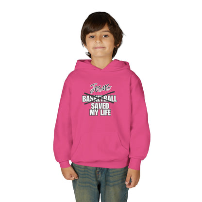 JSML Youth Basketball hoodie- Cursive (white logo)