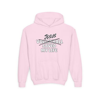 JSML Youth Volleyball hoodie- Bold (white logo)