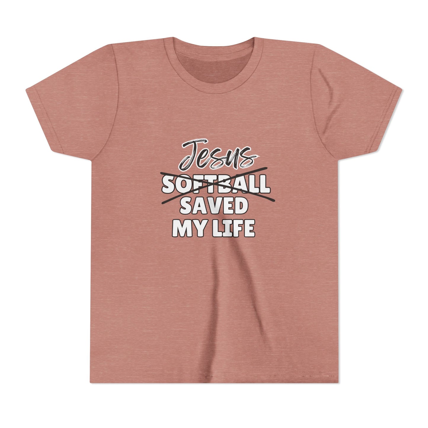 JSML Youth Softball- Cursive (white logo)