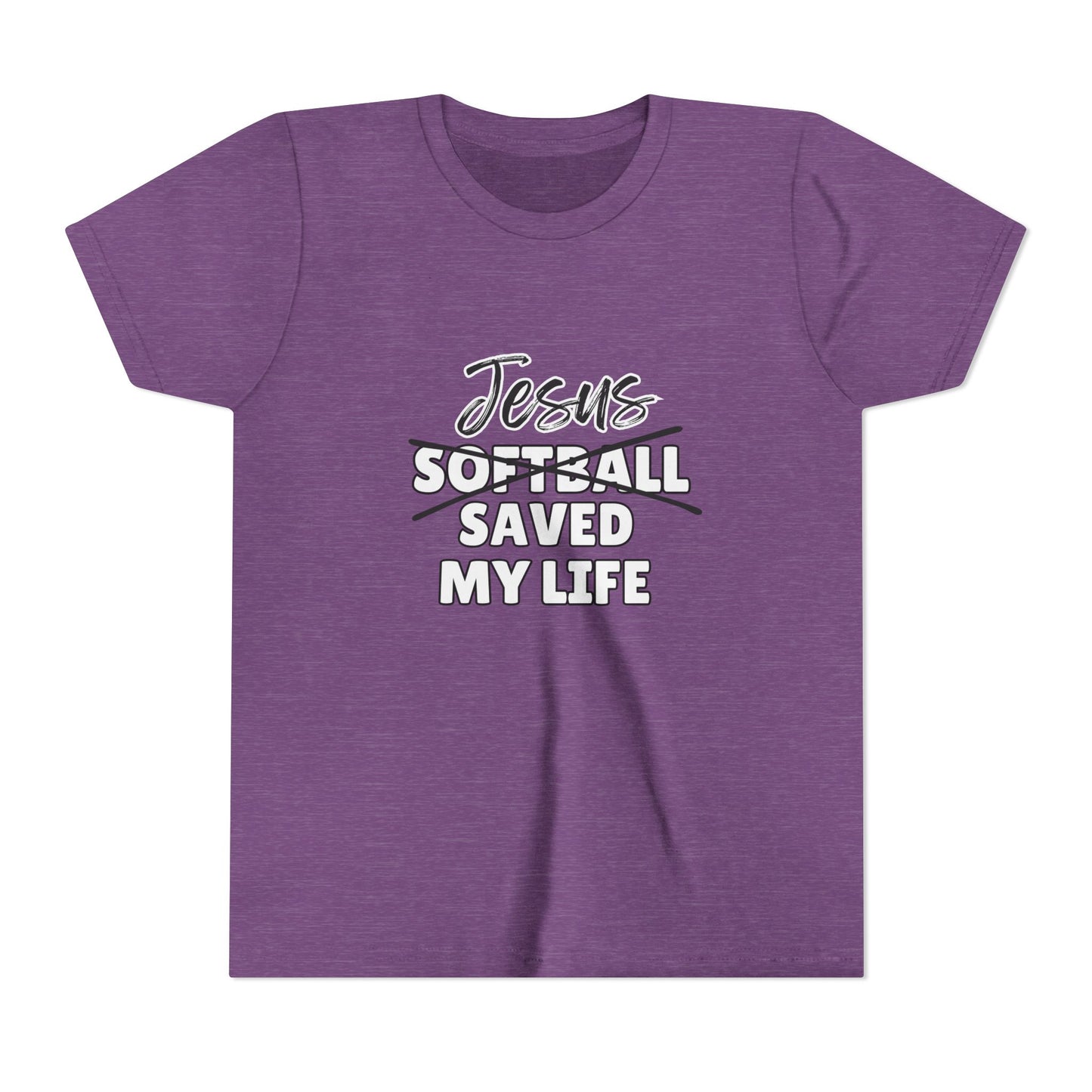 JSML Youth Softball- Cursive (white logo)