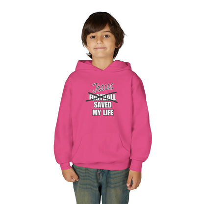 JSML Youth Football hoodie- Cursive (white logo)