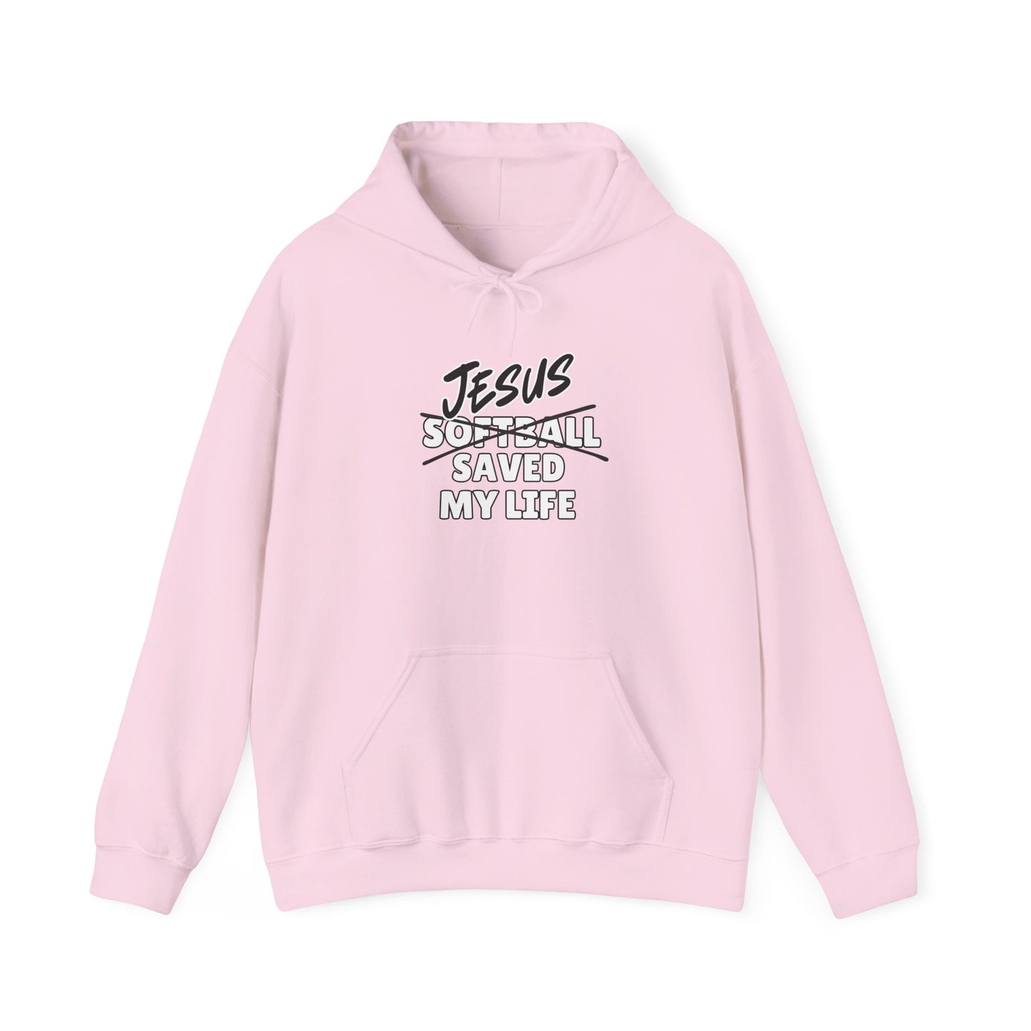 JSML Softball- Bold Hoodie (white logo)