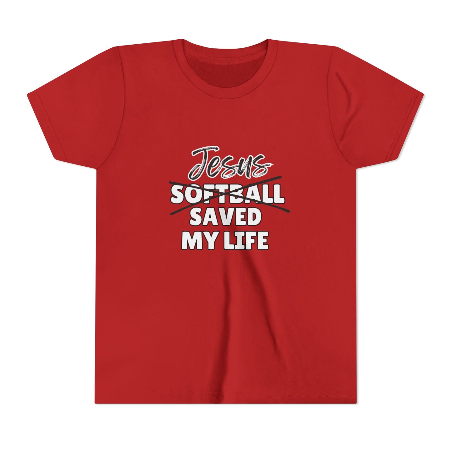 JSML Youth Softball- Cursive (white logo)