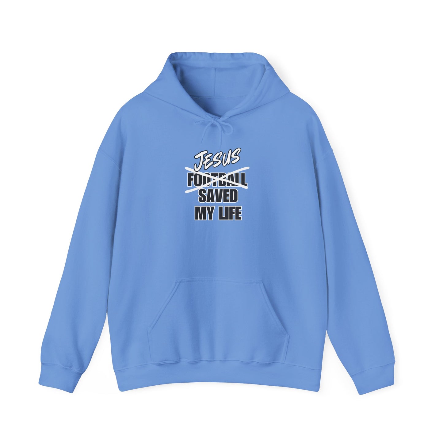 JSML Football- Bold Hoodie (black logo)