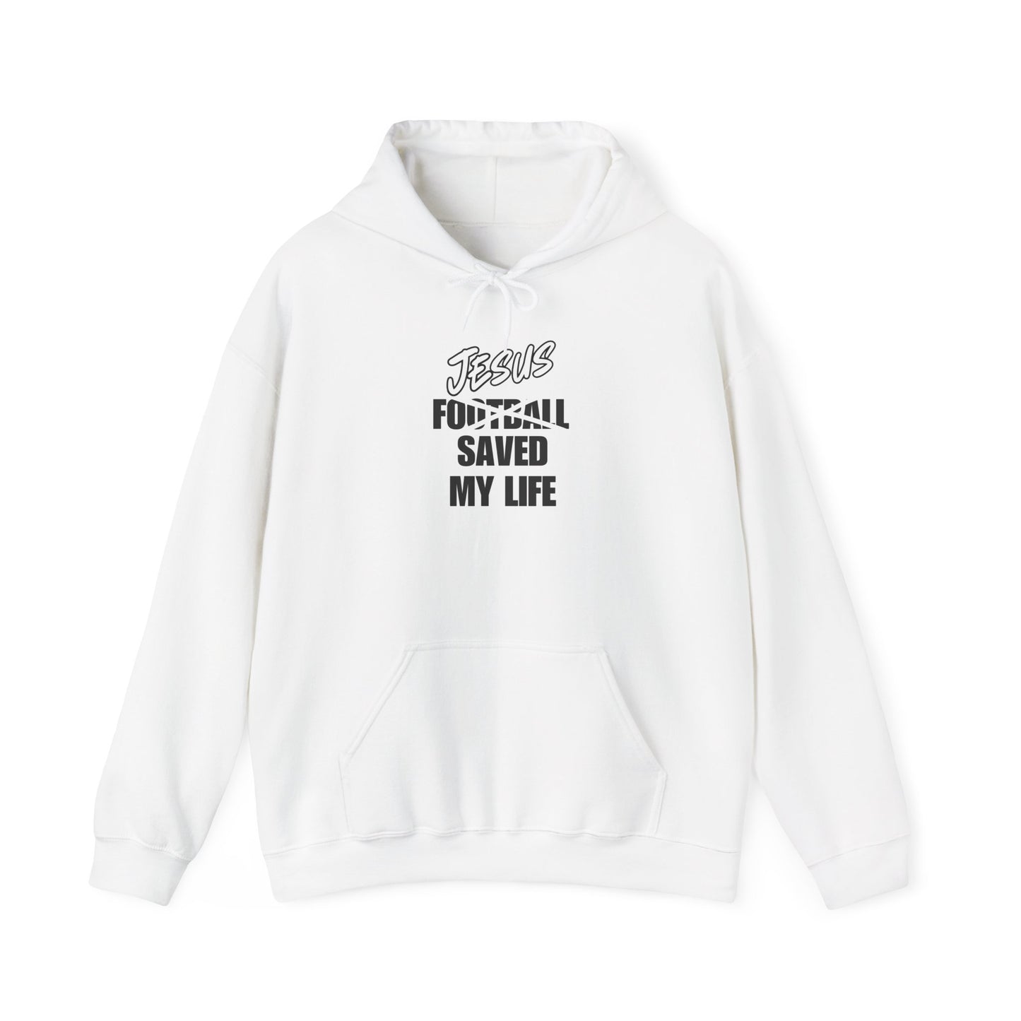 JSML Football- Bold Hoodie (black logo)